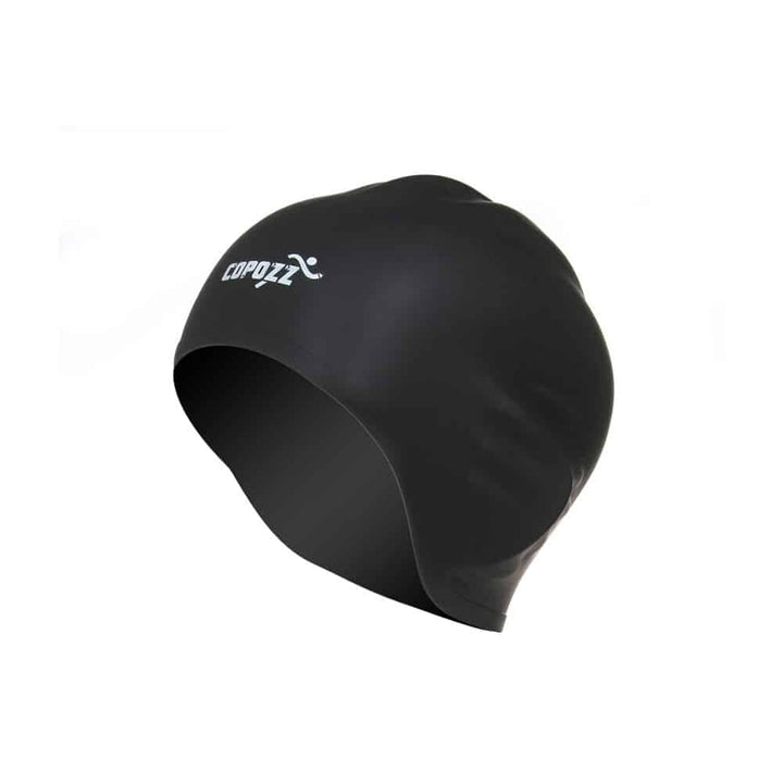Elastic Silicone Waterproof Swimming Cap - Blue Force Sports