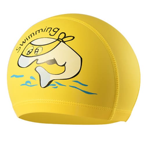 Kid's Dolphin Pattern Swimming Caps - Blue Force Sports