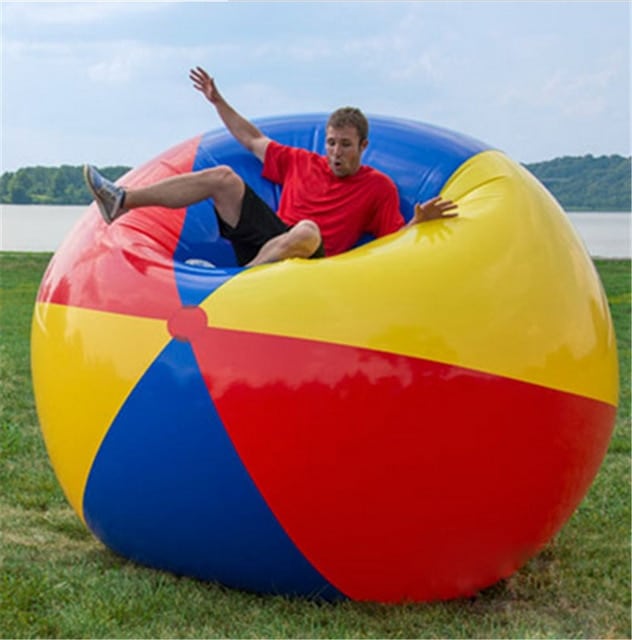 Inflatable Large Beach Balls - Blue Force Sports