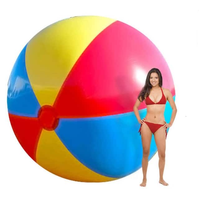 Inflatable Large Beach Balls - Blue Force Sports