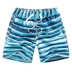 Boy's Shark Style Swimming Trunks