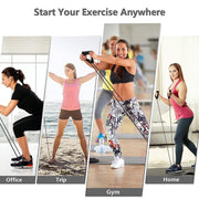 5 Levels Resistance Bands with Handles - Blue Force Sports