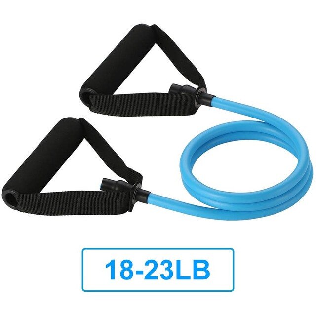 5 Levels Resistance Bands with Handles - Blue Force Sports