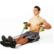 AB Roller with Resistance Bands - Blue Force Sports