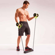 AB Roller with Resistance Bands - Blue Force Sports