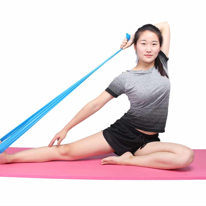 Elastic Rubber Resistance Bands - Blue Force Sports