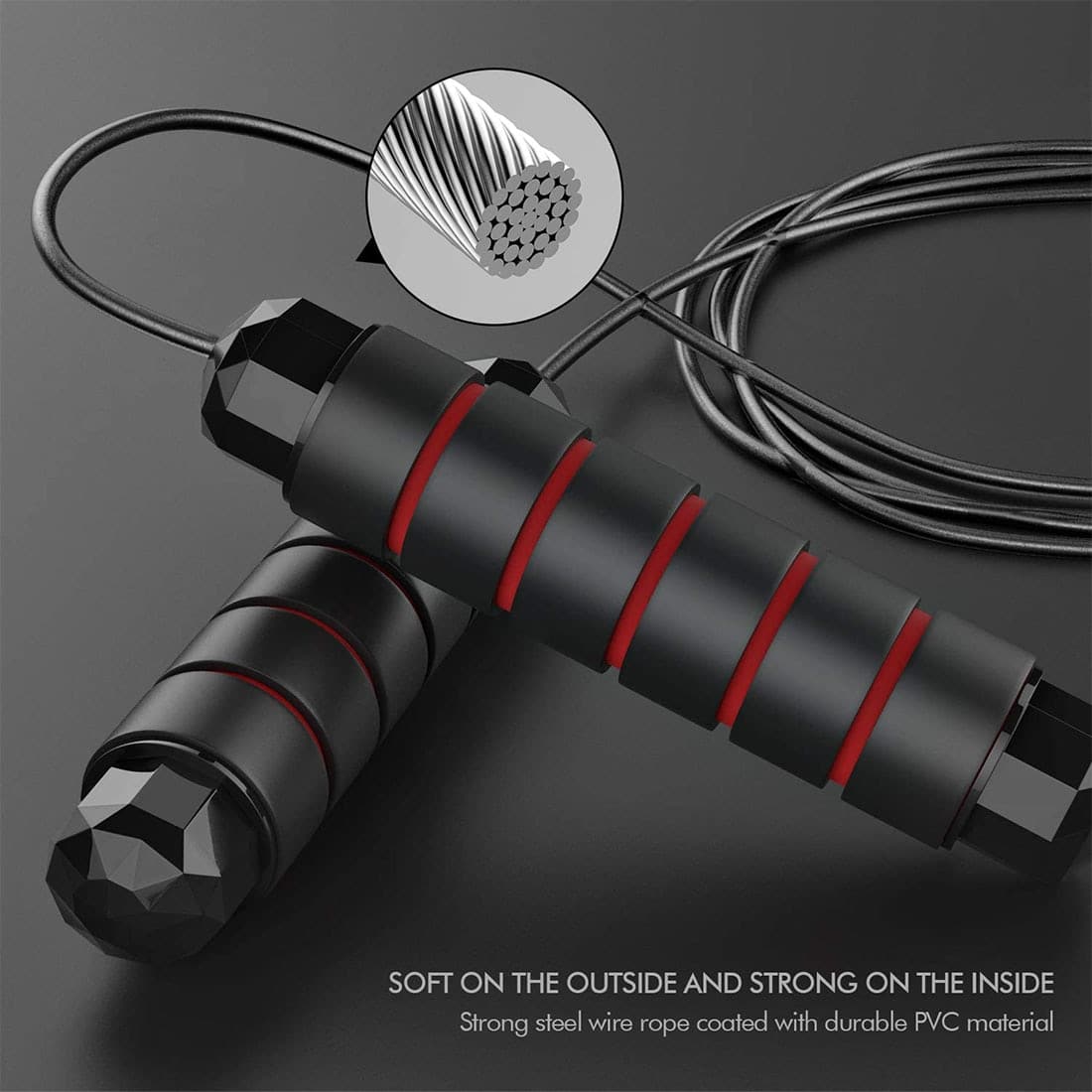 Tangle-Free Jump Rope - Blue Force Sports