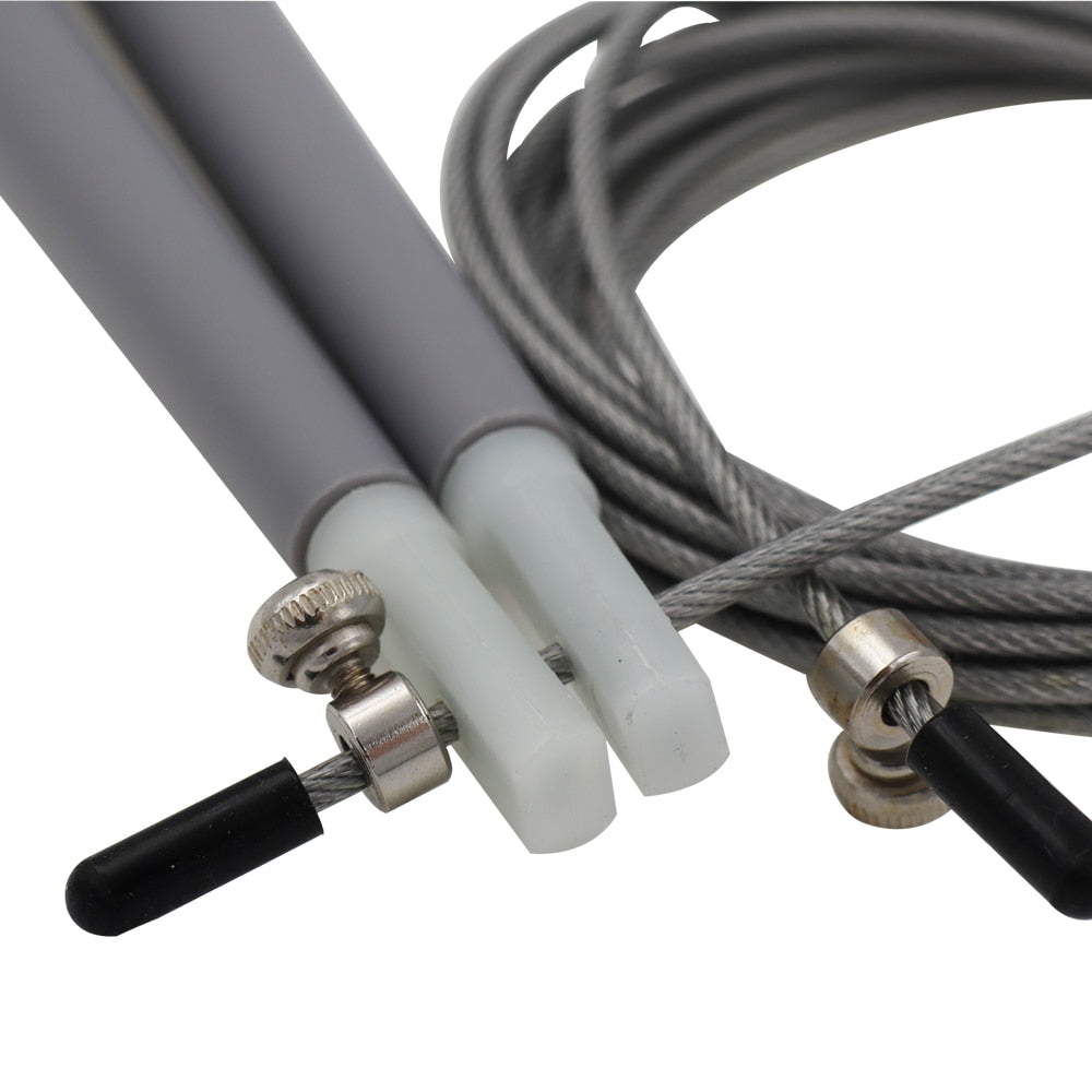 Adjustable Steel Wire Skipping Ropes - Blue Force Sports
