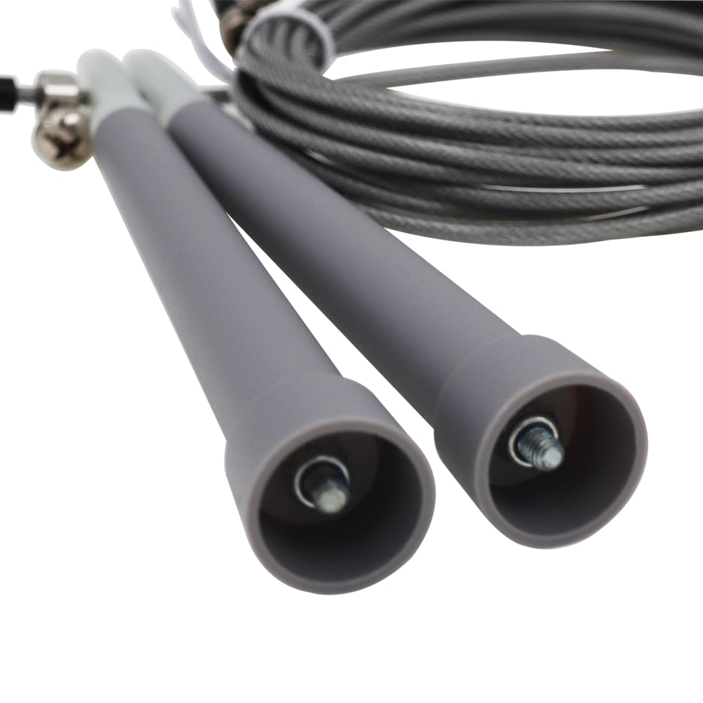 Adjustable Steel Wire Skipping Ropes - Blue Force Sports
