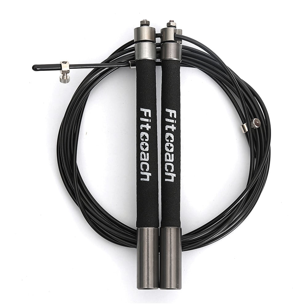 Stainless Steel Handle Speed Jump Rope - Blue Force Sports