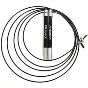 Stainless Steel Handle Speed Jump Rope - Blue Force Sports
