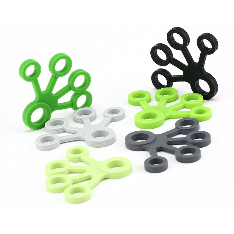 Silicone Finger Resistance Band - Blue Force Sports