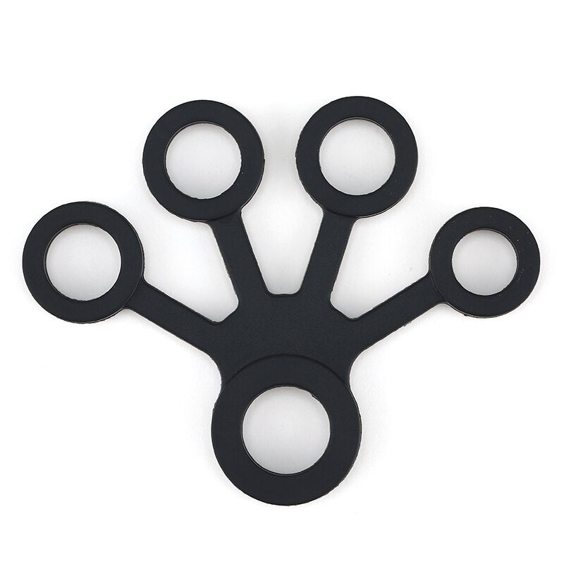 Silicone Finger Training Resistance Ring - Blue Force Sports