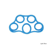 Silicone Finger Training Resistance Ring - Blue Force Sports