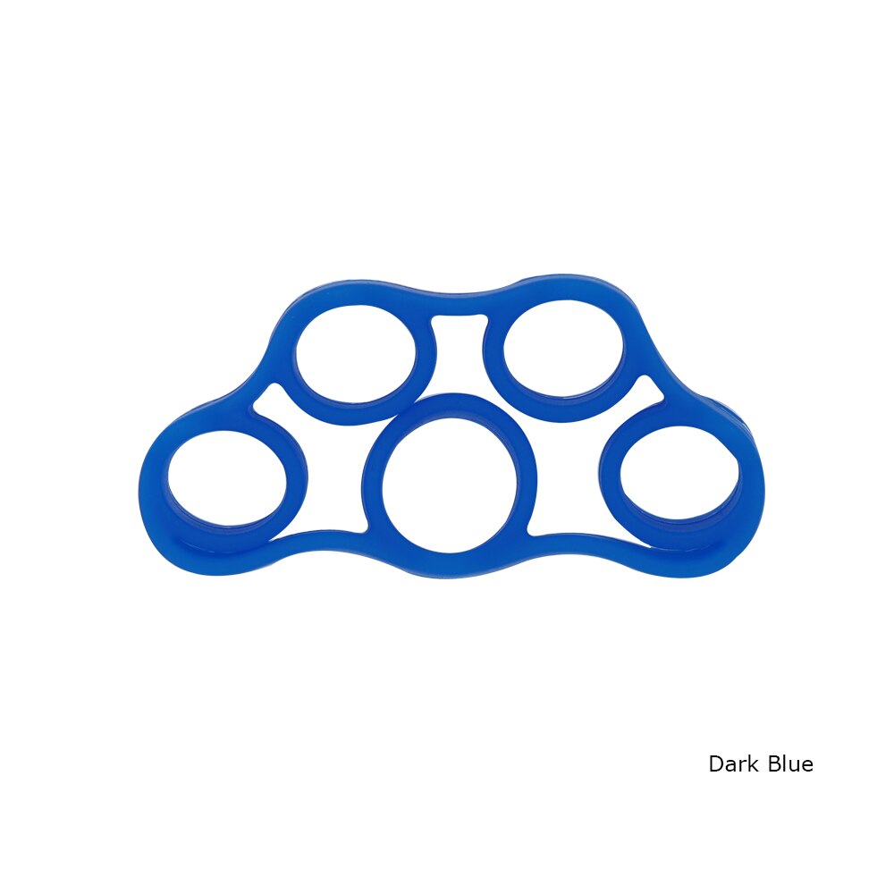 Silicone Finger Training Resistance Ring - Blue Force Sports