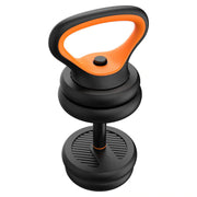 Gym Adjustable Kettlebell Handle with Weight Plates - Blue Force Sports