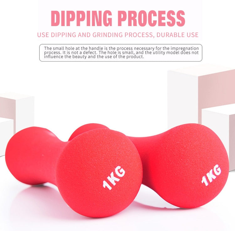 1KG Ladies Dumbbells - Blue Force Sports