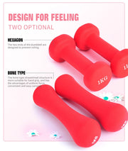 1KG Ladies Dumbbells - Blue Force Sports