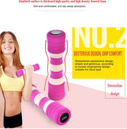 Striped Ladies Dumbbells - Blue Force Sports