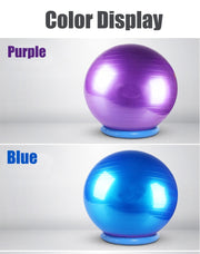 Explosion-Proof PVC Yoga Ball - Blue Force Sports
