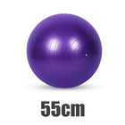 Explosion-Proof PVC Yoga Ball - Blue Force Sports