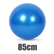 Explosion-Proof PVC Yoga Ball - Blue Force Sports