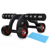 4 Wheels Ab Roller for Core Workout - Blue Force Sports
