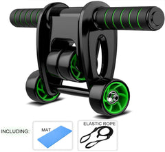 4 Wheels Ab Roller for Core Workout - Blue Force Sports