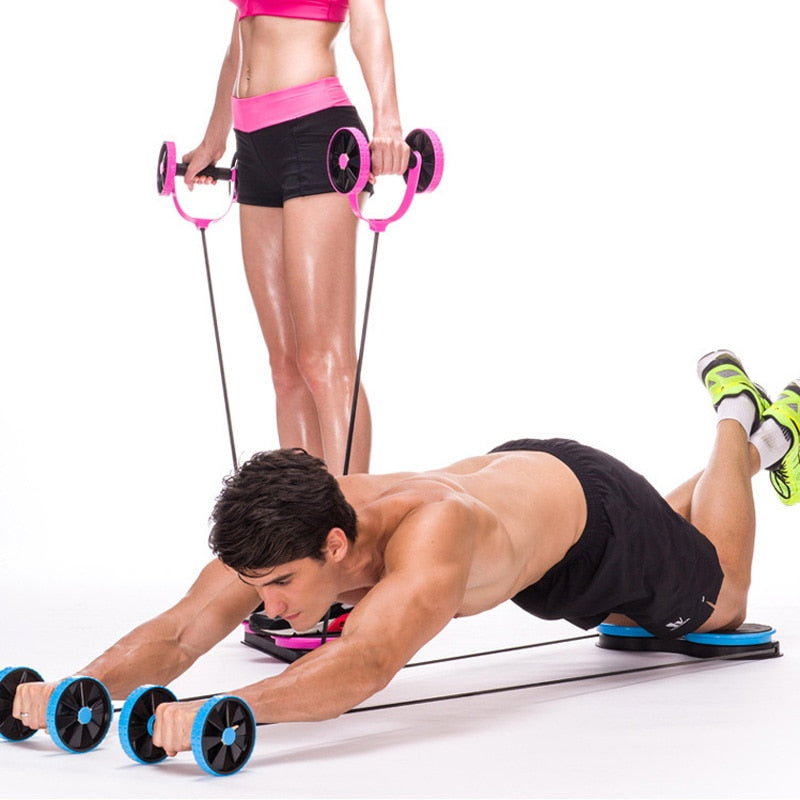 Multi-Functional Abdominal Muscle Wheel - Blue Force Sports