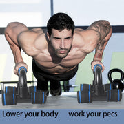 Fitness Push-Up Bars for Home Exercise - Blue Force Sports