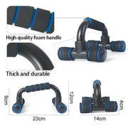 Fitness Push-Up Bars for Home Exercise - Blue Force Sports