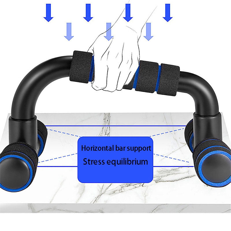 Fitness Push-Up Bars for Home Exercise - Blue Force Sports