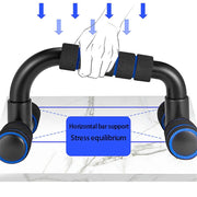 Fitness Push-Up Bars for Home Exercise - Blue Force Sports