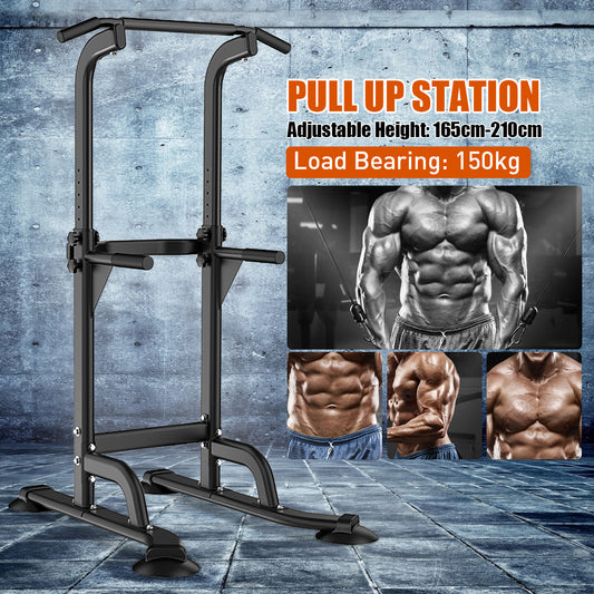 Adjustable Height Pull-Up/Push-Up Bars - Blue Force Sports