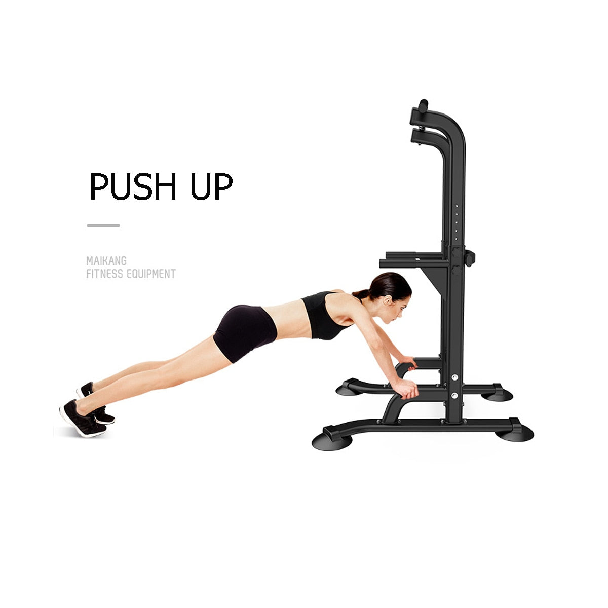 Adjustable Height Pull-Up/Push-Up Bars - Blue Force Sports