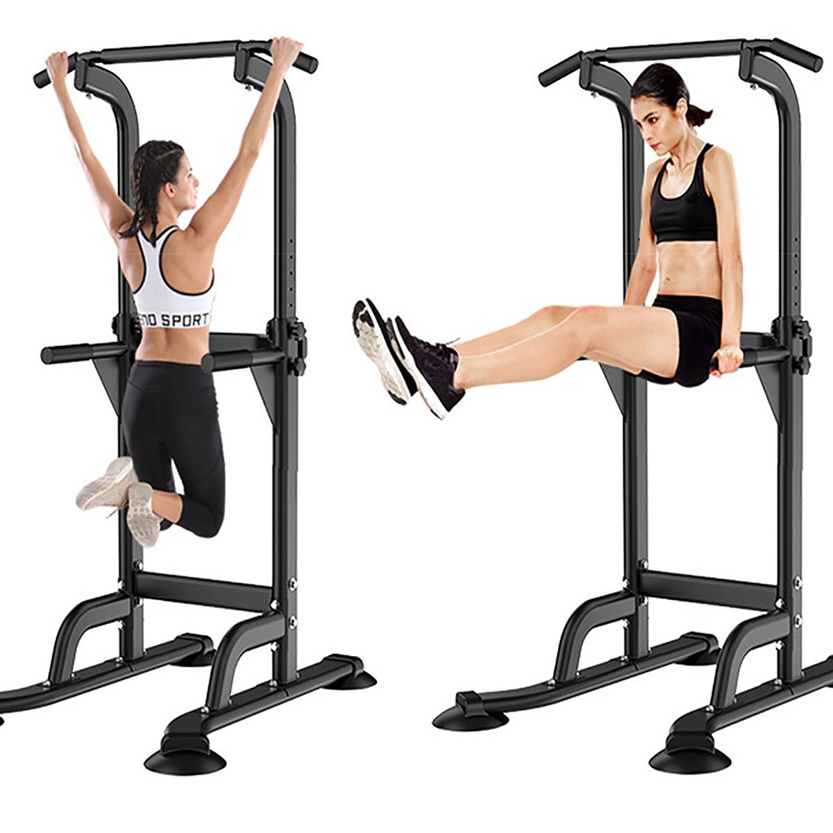 Adjustable Height Pull-Up/Push-Up Bars - Blue Force Sports