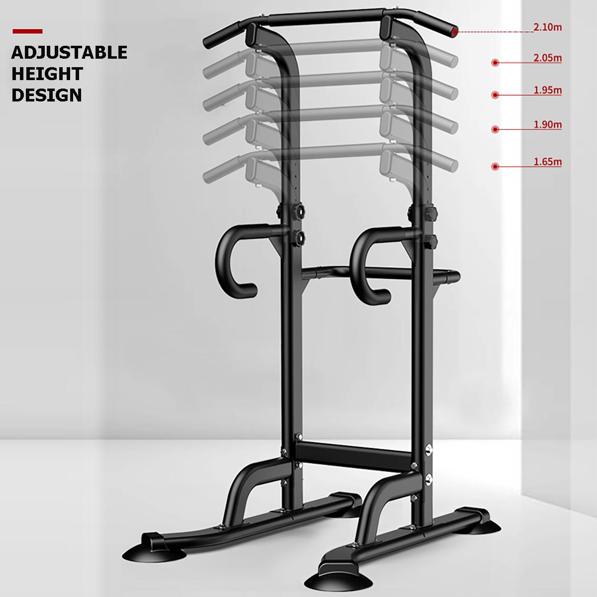 Adjustable Height Pull-Up/Push-Up Bars
