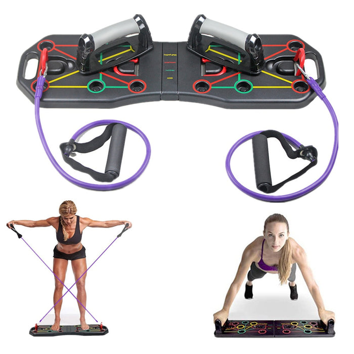 9 in 1 Push Up Board - Blue Force Sports