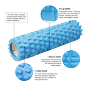 Back Muscle Massage Roller - Blue Force Sports