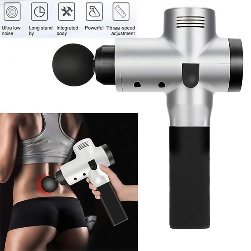 Electric Body Muscles Massage Gun - Blue Force Sports