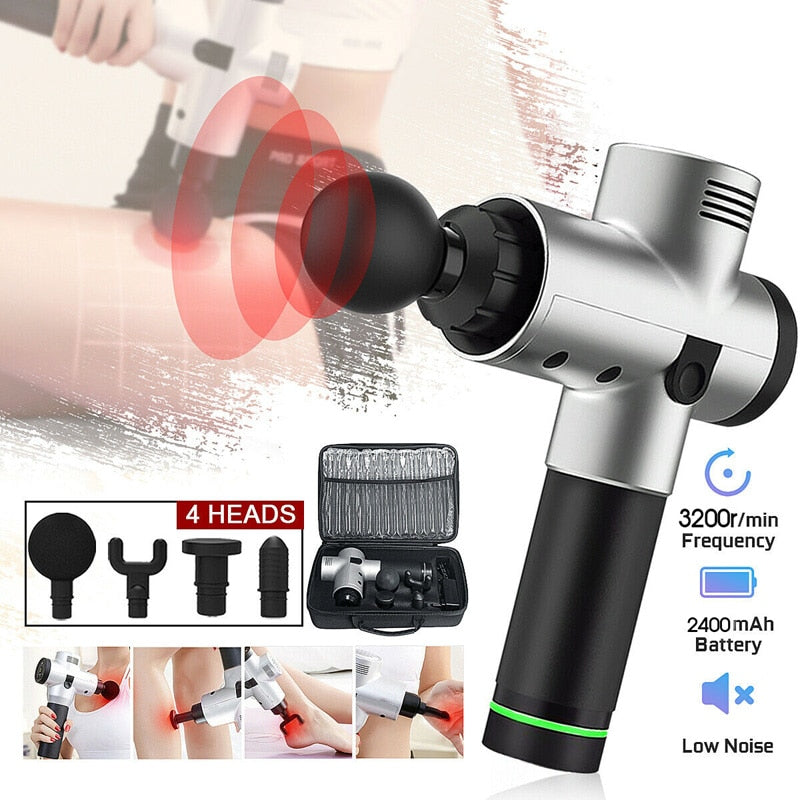 Electric Body Muscles Massage Gun - Blue Force Sports