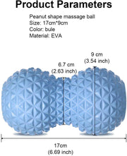 EVA Peanut Shaped Massage Ball - Blue Force Sports
