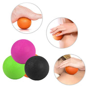 Hard Rubber Massage Peanut Ball - Blue Force Sports