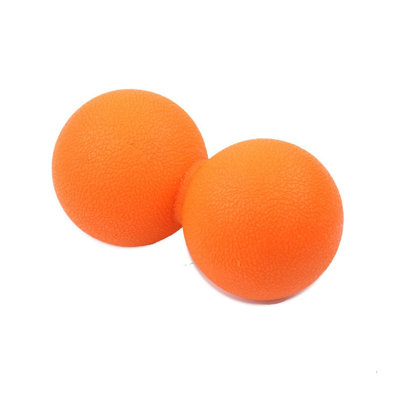 Hard Rubber Massage Peanut Ball - Blue Force Sports