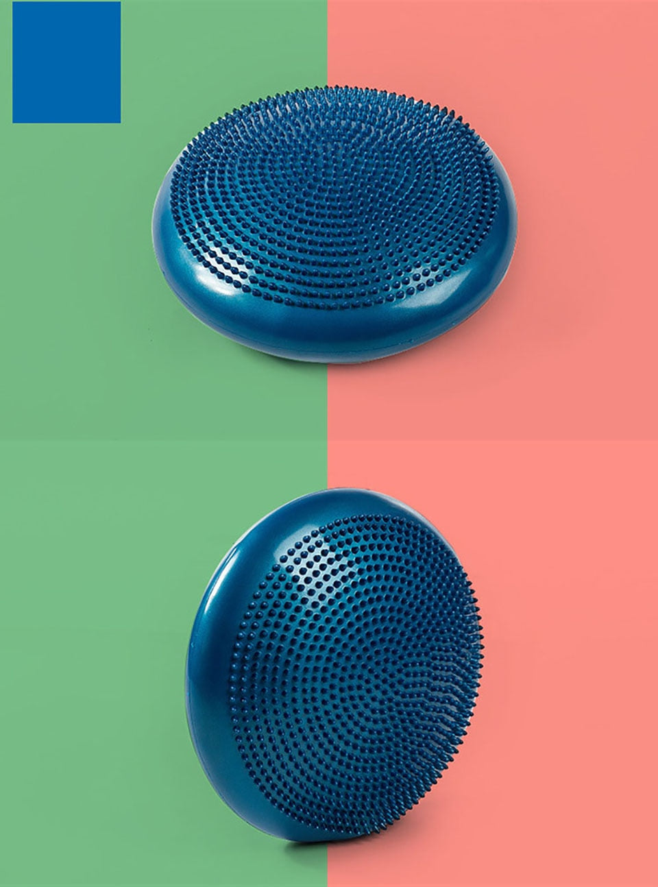 Inflatable Balance Massage Disk - Blue Force Sports