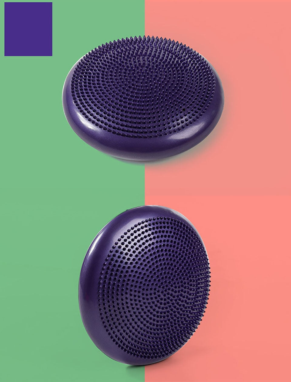 Inflatable Balance Massage Disk - Blue Force Sports