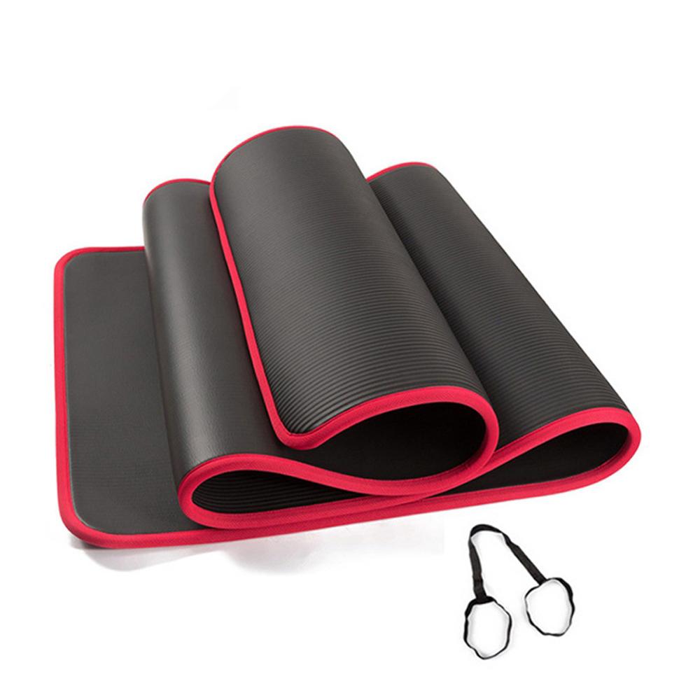 10 mm Durable Yoga Mat - Blue Force Sports