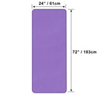 10 mm Durable Yoga Mat - Blue Force Sports
