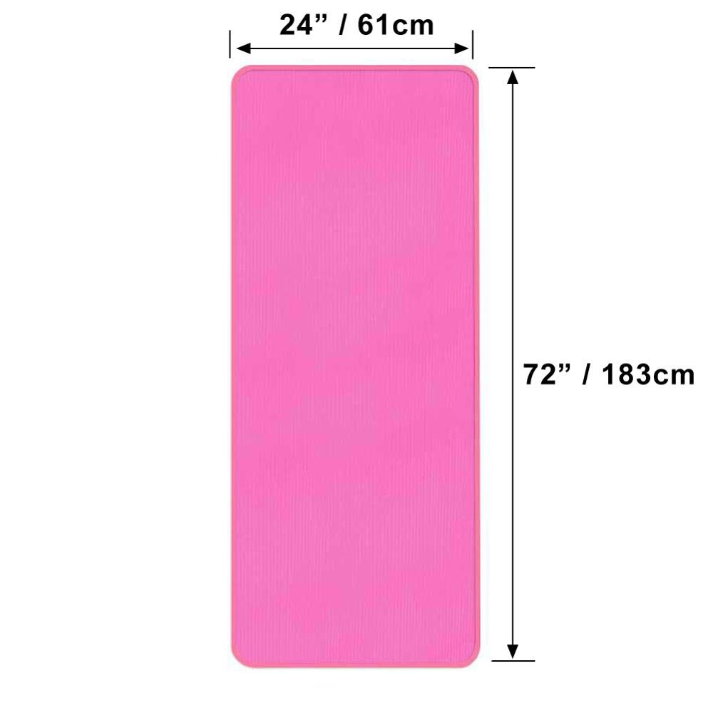 10 mm Durable Yoga Mat - Blue Force Sports