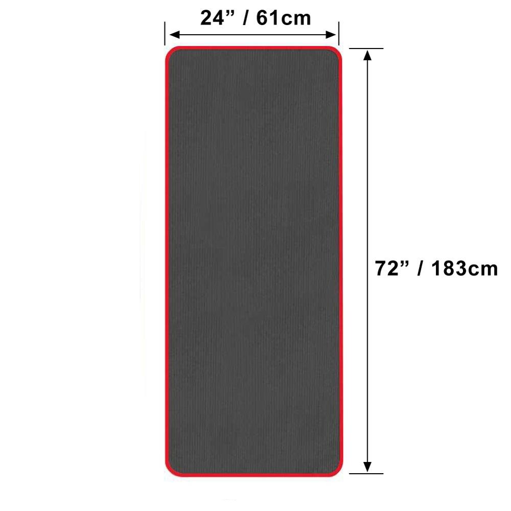 10 mm Durable Yoga Mat - Blue Force Sports